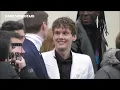 Hunter DOOHAN Wednesday - Tyler Galpin Paris Fashion Week 19 january 2023 show Louis Vuitton