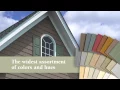 Wide range of colors with CertainTeed Cedar Impressions mp4