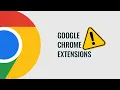 CAUTION 4 Malicious Chrome Extensions You Must Avoid