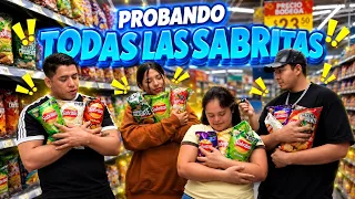 PROBANDO TODOS LOS SABORES DE PAPITAS QUE EXISTEN!! 😱