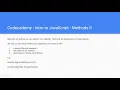 13 Methods in JavaScript
