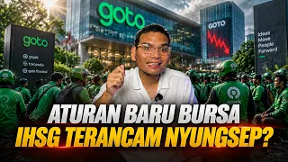 SAHAM DARI Rp50 JADI Rp1! ATURAN BARU BEI BIKIN IHSG TERANCAM NYUNGSEP, INVESTOR GOTO JADI PANIK?