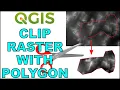 Clip a Raster with a Polygon in QGIS Extract by Mask