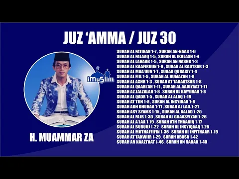 Download MP3 Murottal Al-Quran Merdu Juz 30 | Juz Amma Muammar ZA Full Versi