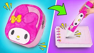 Perlengkapan Sekolah Serba Pink! 🎀📚 DIY Lucu untuk Meja Belajar