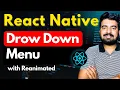 Animated Drop Down Menu - React Native Reanimated Engineer Codewala