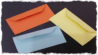 عمل ظرف   مظروف   بالورق من ورقة بدون صمغ او مقص                  دندنها