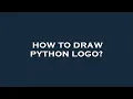How to draw python logo