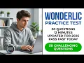 Pass the 2026 Wonderlic Test Full 50 Question Practice Exam and Strategy to Pass Fast
