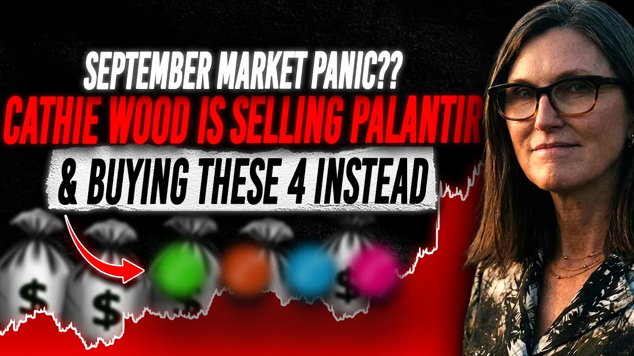 Cathie Wood Knows Something That Others Don't - She Just Rotated $52M From PLTR To These 4