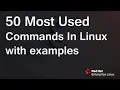 Linux 50 Most Useful Commands Most used in linux
