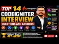 CodeIgniter Interview Questions and Answers Top Best 14 Q A CodeIgniter Interview Tips