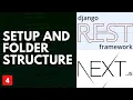 Next JS Basics Setup and Folder Structure Full-stack React and Django Project
