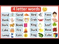Download Lagu 4 Letter Words List 🤔 | Phonics lesson | Reading Lesson | Learn with examples