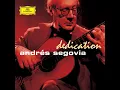Tansman: Cavatina for Guitar: III. Scherzino - Andrés Segovia