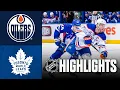 Oilers vs. Maple Leafs | NHL Highlights | December 13, 2025