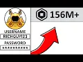 Logging On To SUBSCRIBERS Roblox Accounts HE HAD 1 MILLION ROBUX