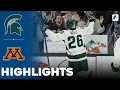 Michigan State vs Minnesota | NCAA College Hockey | Highlights - January 24, 2025