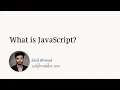 Introduction to JavaScript JavaScript Tutorial for Beginners Urdu Hindi