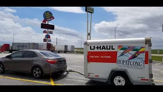 Toronto to Denver in Toyota Corolla 2017 UHAUL 5 x 8