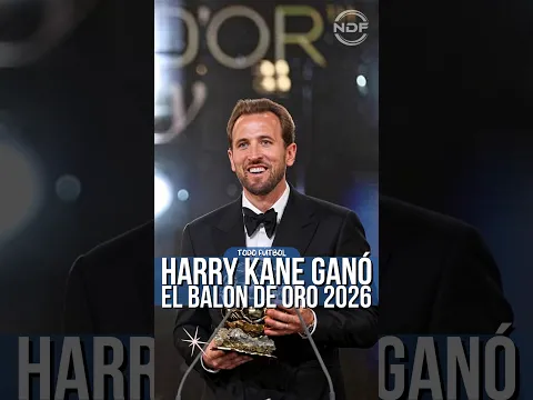 Harry Kane es el gran ganador del Balon de Oro 2026 #harrykane #kane #balondeoro #futbol