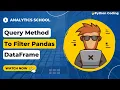 Filtering Data in Pandas with query Step-by-Step Examples