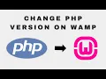 How to change PHP version on WAMP
