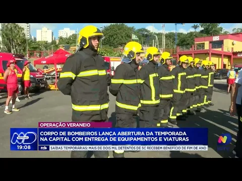 Bombeiros militares lançam Operação Veraneio com entrega de equipamentos e viaturas em Florianópolis