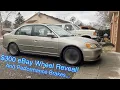 300 eBay Wheels Detroit Axle D S Rotors and Steel Braided Brake Lines 2002 Civic Build Pt 8