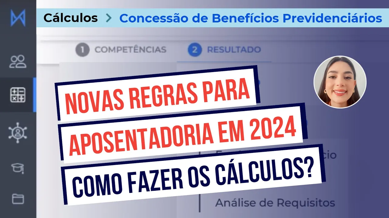 Miniatura do vídeo: Novas regras para aposentadoria em 2024: descubra como fazer os cálculos