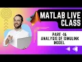 MATLAB BASIC 16 ANALYSIS OF THE SIMULINK MODEL AND DEBUGGING
