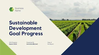 Business Progress Report Presentation Editable Template - Neeraj Bhatt