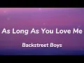 Download Lagu Backstreet Boys - As Long As You Love Me (Lyrics)
