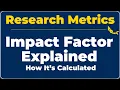 Impact Factor Explained How Journal Impact Factor Is Calculated