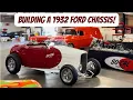 32 FORD CHASSIS ASSEMBLY WITH LEGEND PETE EASTWOOD - SO-CAL SPEED SHOP