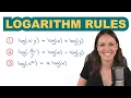 Logarithm Rules Explained - Many Examples for Beginners