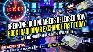 800 Numbers LIVE Now How to Book Your Iraqi Dinar Exchange Step-by-Step