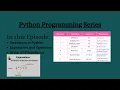 Python Operators and Order of Operations Python Programming Tutorial