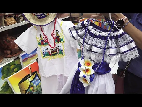 Download MP3 Trajes típicos a precios módicos en el mercado Roberto Huembes