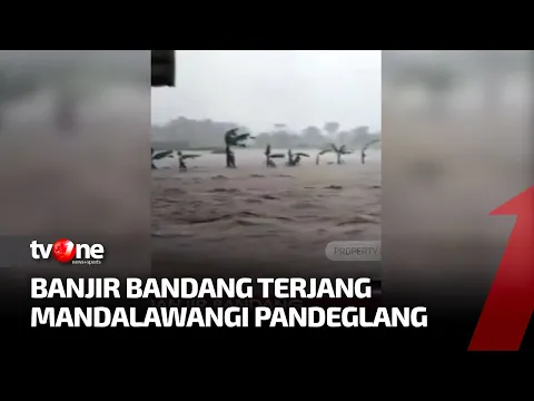 Pandeglang Diterjang Banjir Bandang, Ini Penampakan Tiga Desa yang Tergenang