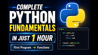 Episode 2 Complete Python Fundamentals