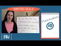 English Writing Skills 10 Titles Names and Adjective Clauses
