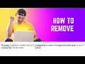 Warning Undefined variable dir in C xampp htdocs remove-background index php on line 27