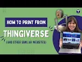 How to Print from Thingiverse