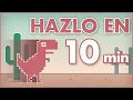 Aprende a hacer el DINOSAURIO de Chrome en 10 minutos con JavaScript