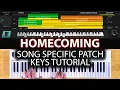 Homecoming MainStage patch keyboard tutorial - Bethel Music