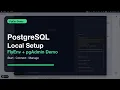 PostgreSQL Local Setup with FlyEnv and pgAdmin Start Connect Manage