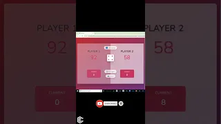 How to make a game in JavaScript How to make Pig Game using HTML CSS and JavaScript