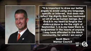 Mentor councilman apologizes amid calls for resignation