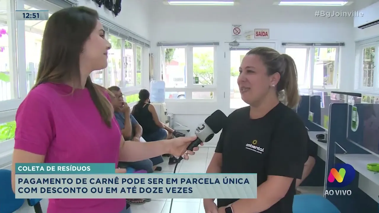 Joinville começa entrega dos carnês da coleta de resíduos referente a 2023